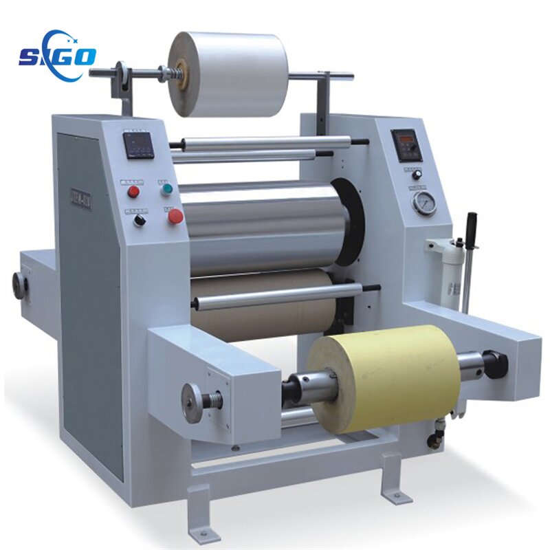 Pneumatic Thermal Laminating Machine Manufacturer - QDFM520 Fast Speed Industrial Automatic