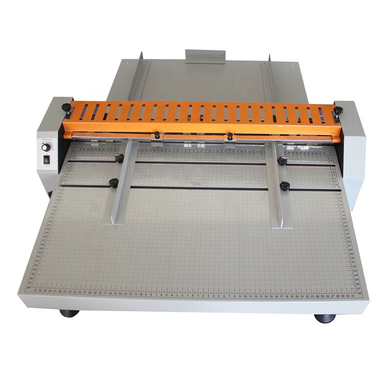 Desktop Manual Creasing Machine Manufacturer - SG-12A China Factory Wholesale Cheap Office Use with Punching Machine