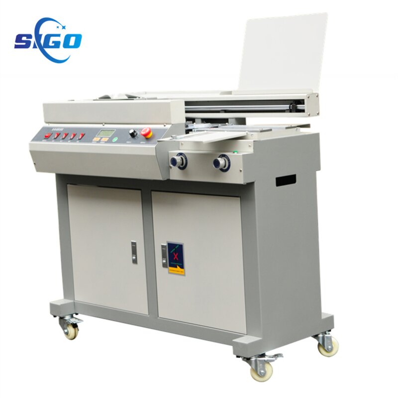 Automatic Spine Glue Book Binding Machine Manufacturer - 55H-A4 Eva Hot Glue Binder Wireless A4 Size