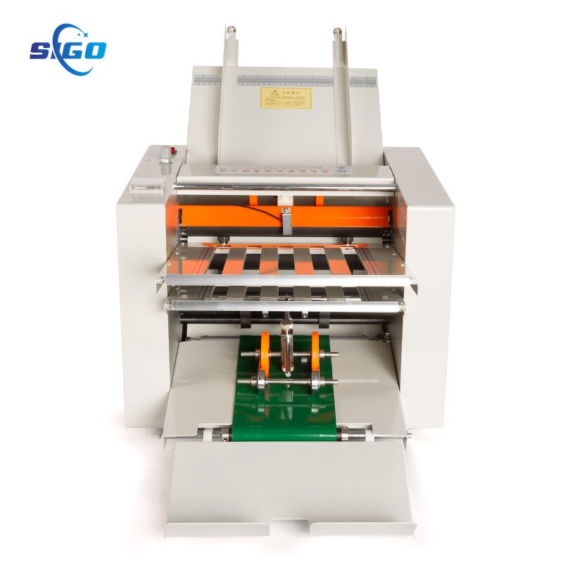 Automatic Paper Folding Machine Manufacturer - SIGO SG-ZE8B/4 A3 Size