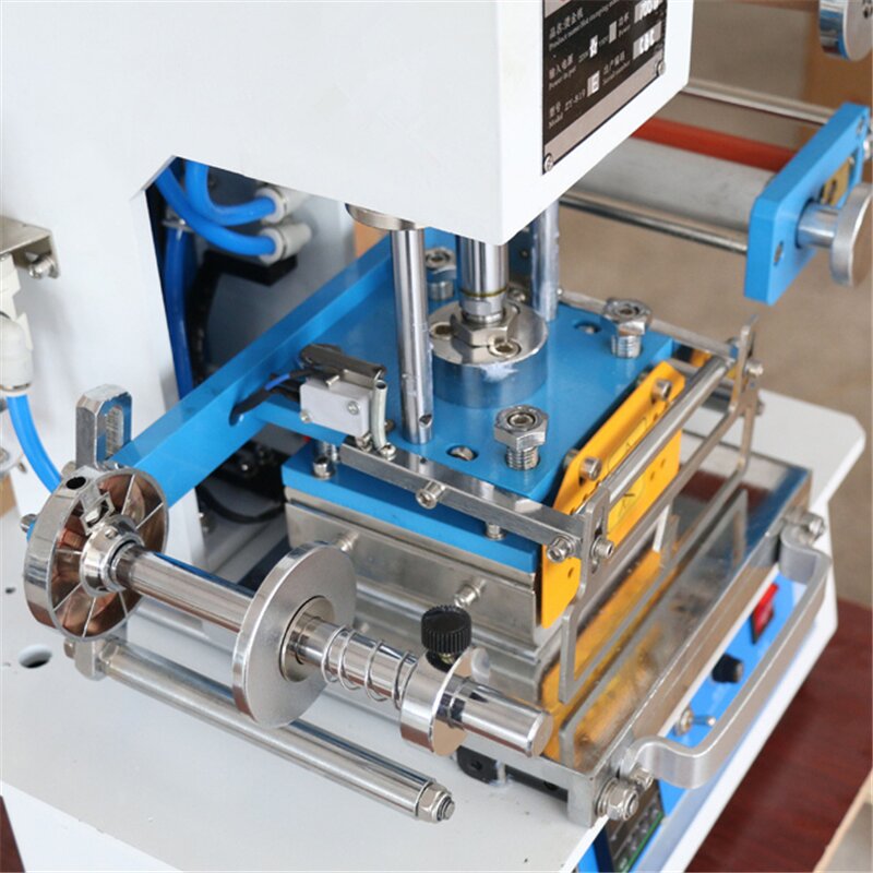Gold Foil Semi-Automatic Hot Stamping Machine Manufacturer - Digital Leather Logo Embossed