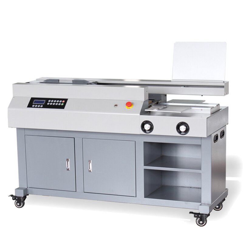 Perfect Book Binding Machine Manufacturer - S60S-A3 Wholesale High Speed A3 Glue Binder with Side Glue