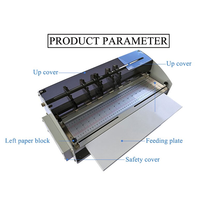 Desktop Electric Paper Creasing Machine Manufacturer - SG-660E Popular Paper Perforating Machine 660mm Paper Creaser