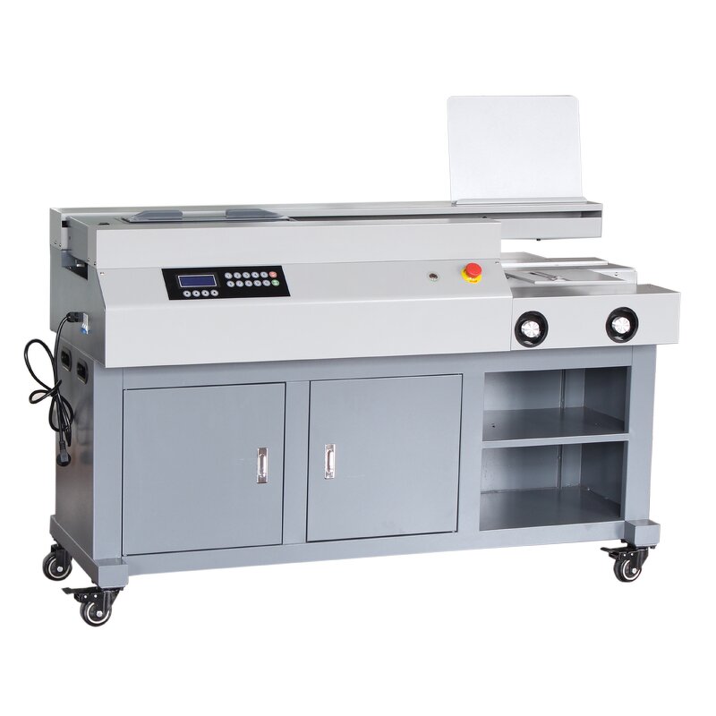 Perfect Book Binding Machine Manufacturer - S60S-A3 Wholesale High Speed A3 Glue Binder with Side Glue