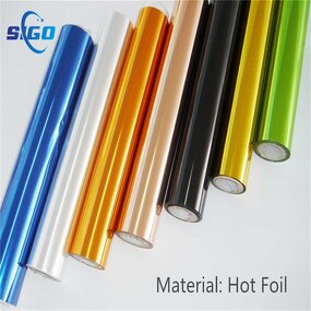 Gold Foil Paper Roll Manufacturer - SIGO Gold Stamping Foil Gold Aluminum Foil