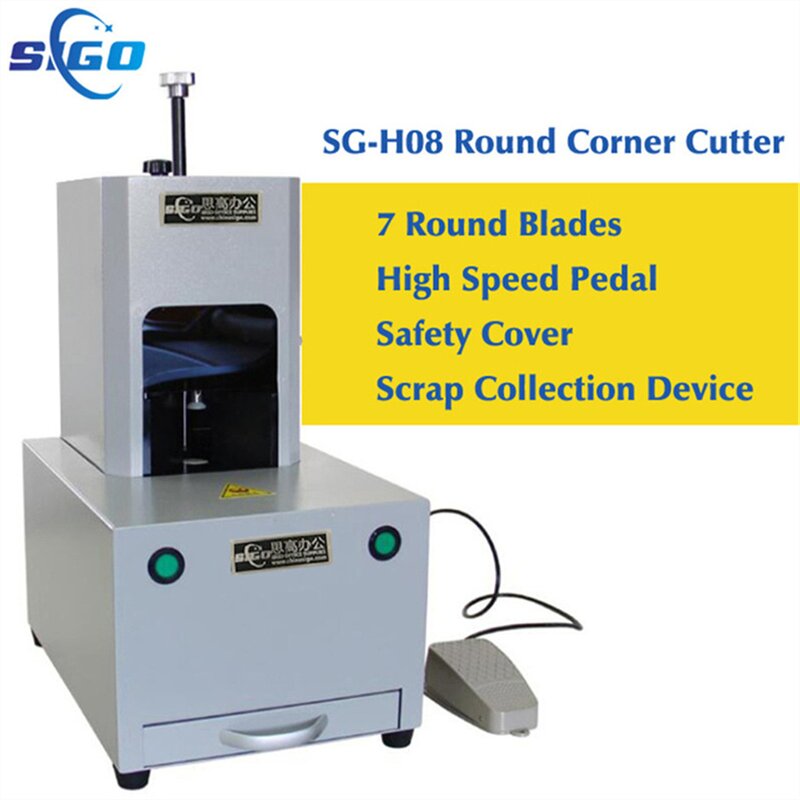 Hand Operated Electric Round Corner Cutter Manufacturer - SG-H08 China Supplier Machine