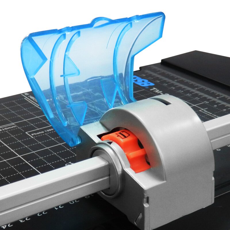 Guillotine Paper Cutter Manufacturer - 5-in-1 Reversible 12" Precision and 4-Blade Sliding Rotary Trimmer