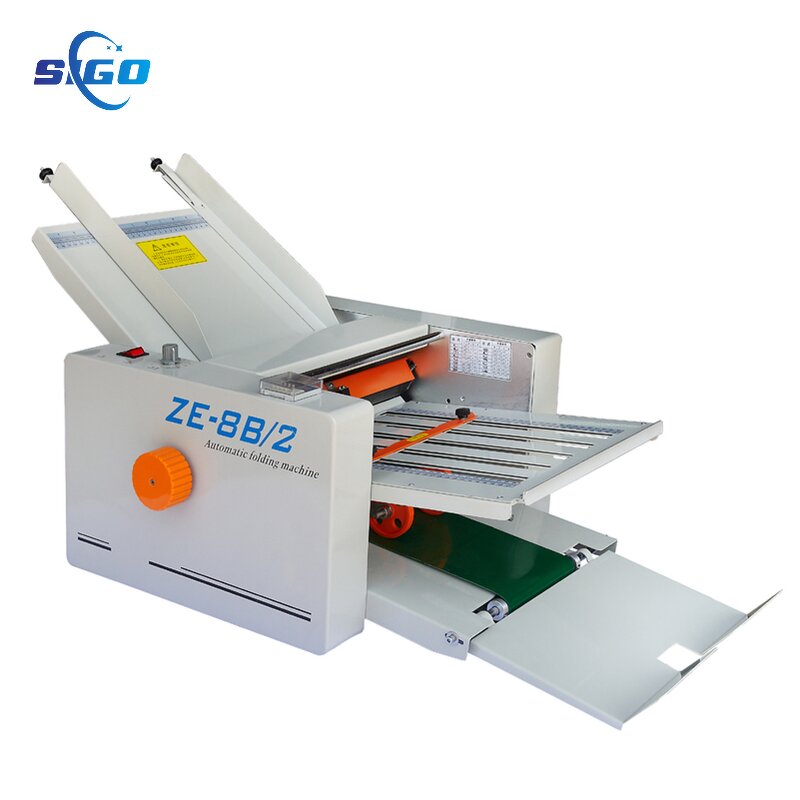 Automatic Paper Folding Machine Manufacturer - SIGO SG-ZE8B/4 A3 Size