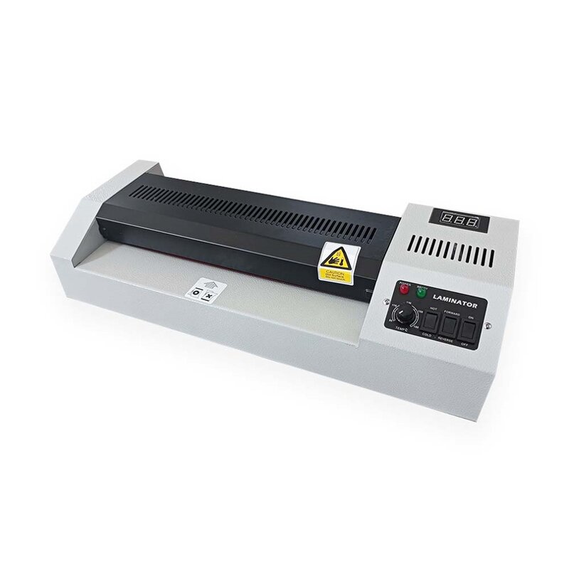 Pouch Laminator Manufacturer - 320B CE Certification A3 Office 25mm Big Roller Thermometer Big Motor Without Hand Wheel