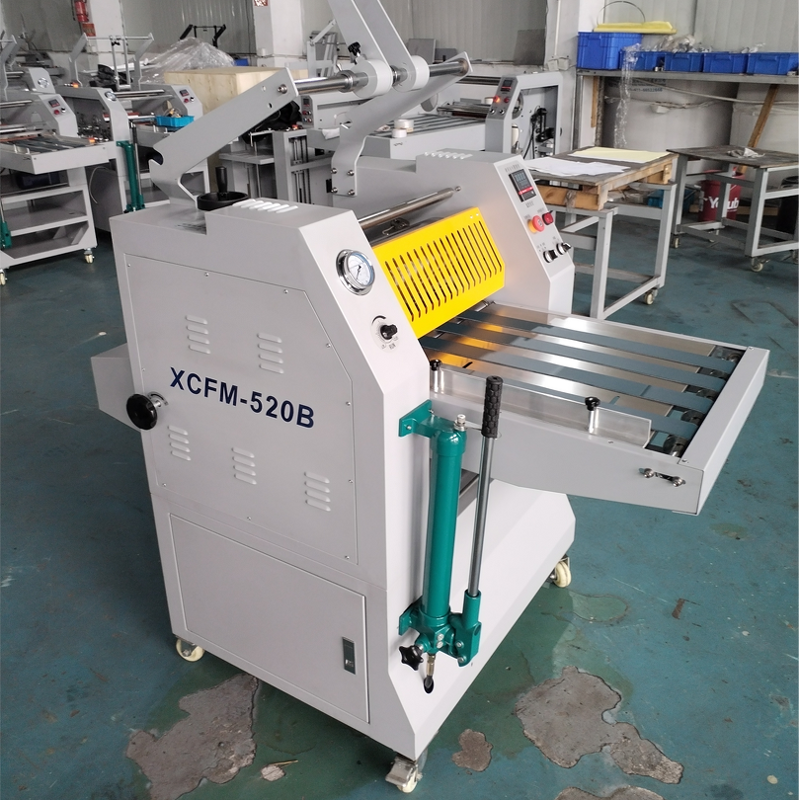 Hydraulic Thermal BOPP Film Laminator Manufacturer - XCFM520B Automatic Feed Paper for Paper Processing