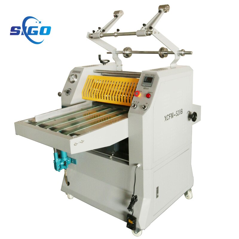Hydraulic BOPP Film Laminating Machine Manufacturer - XCFM520B Belt Feeding 520mm