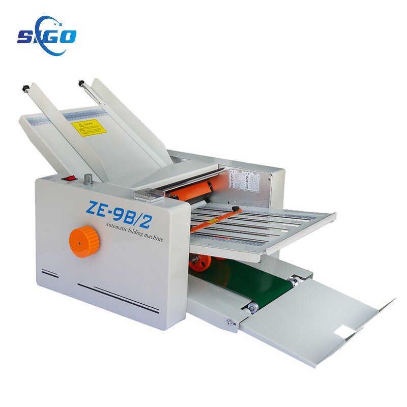 Automatic Paper Folding Machine Manufacturer - SIGO SG-ZE8B/4 A3 Size