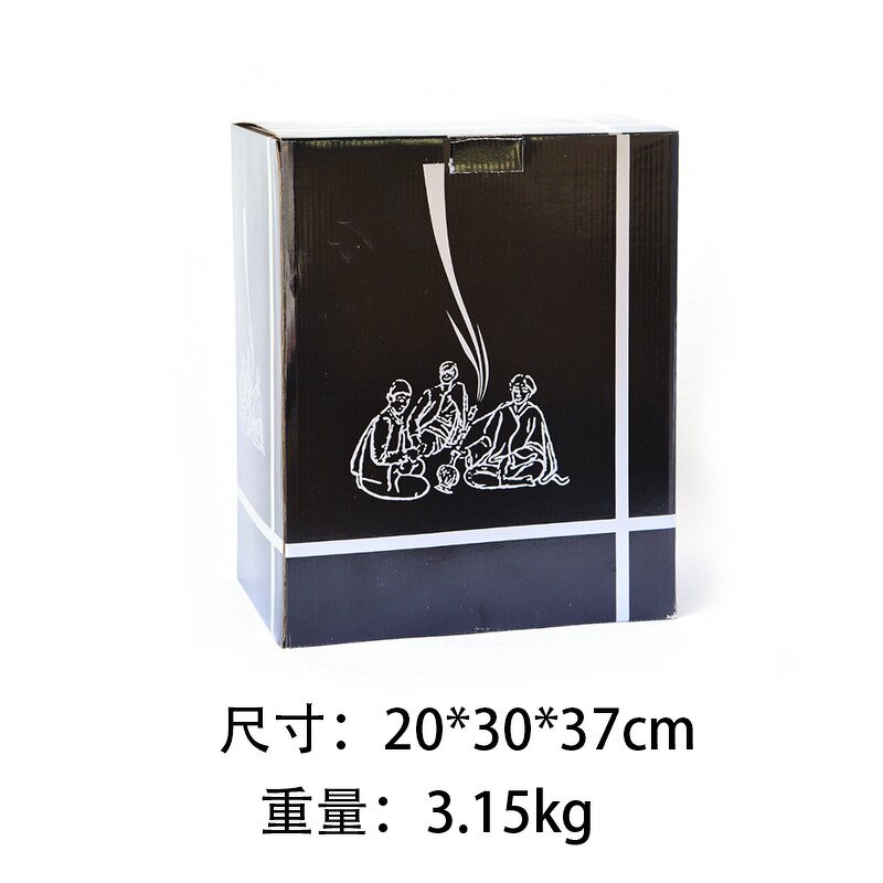 Acrylic Hookah Manufacturer - Large Size 6-Tube with Light Bar Dazzling Rechargeable Shisha