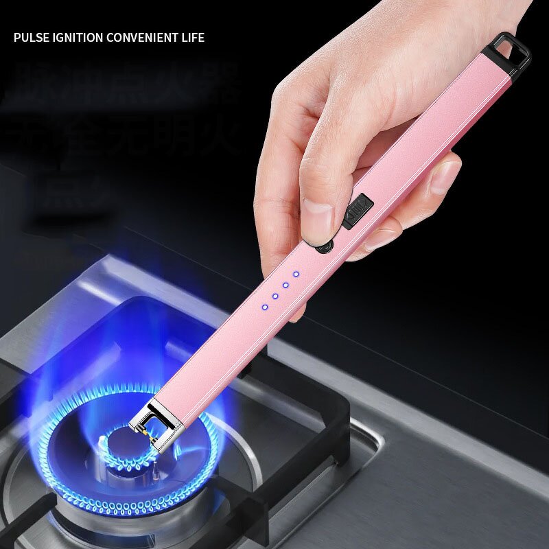 Kitchen Electronic Pulse Lighter Manufacturer - JL896 for Gas Stove Scented Candle Arc Igniter Type-C Fast Charging