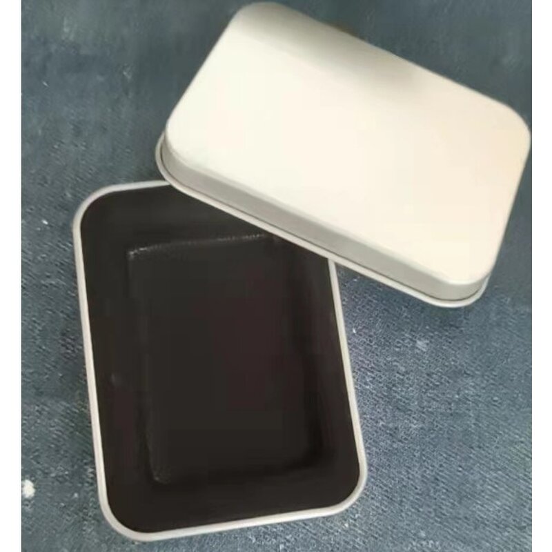 Kerosene Lighter Manufacturer - Classic Square Head Silver Ice Windproof Chrome Plated Color Printing Laser Custom