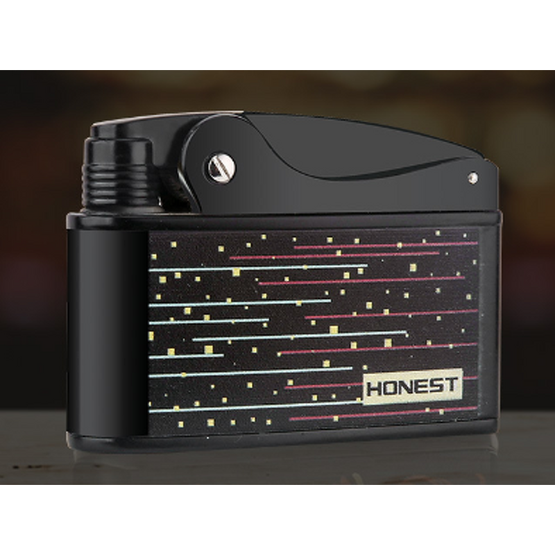 Kerosene Lighter Manufacturer - Retrospective Style Metal Refillable for Men for Smoking Business Gift