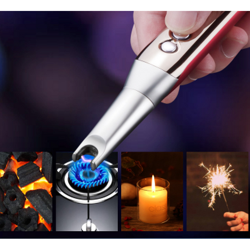 USB Rechargeable Arc Lighter Manufacturer - Waterproof Windproof for Kitchen BBQ Camping Outdoor Use