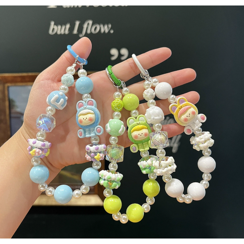 Phone Key Chain Manufacturer - Wholesale Cartoon Lilith Hand-Painted Beads Cute Charm Accessory