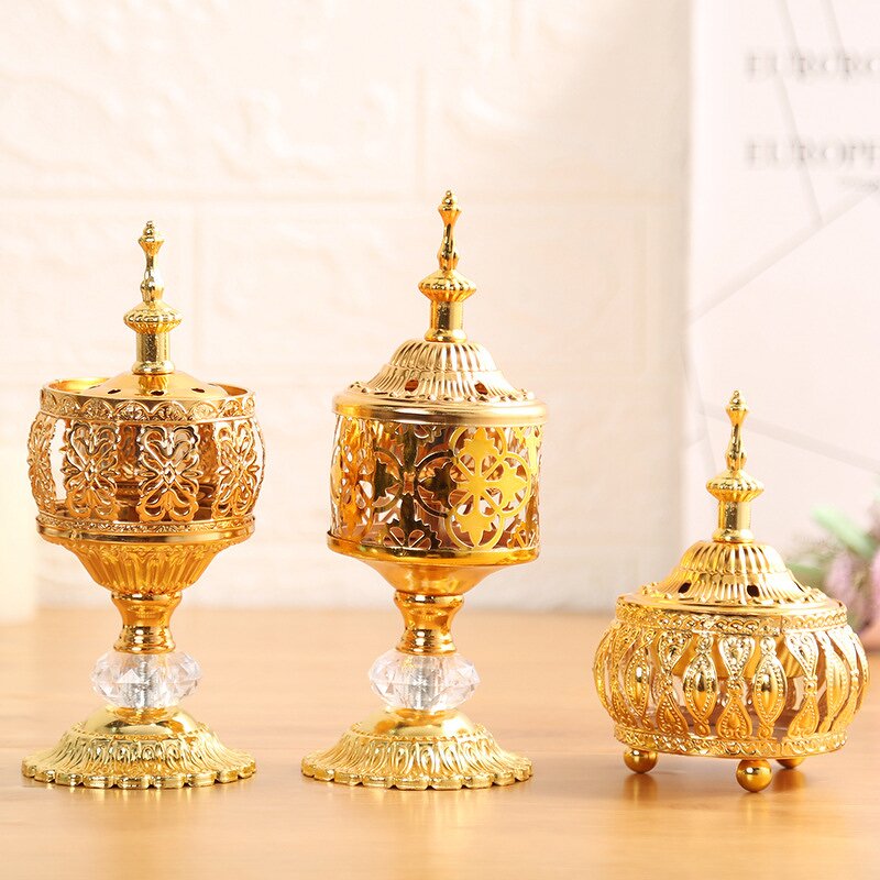 Incense Burner Manufacturer - Creative and Fashionable European-Style Family Metal Crafts Home Simple Decoration