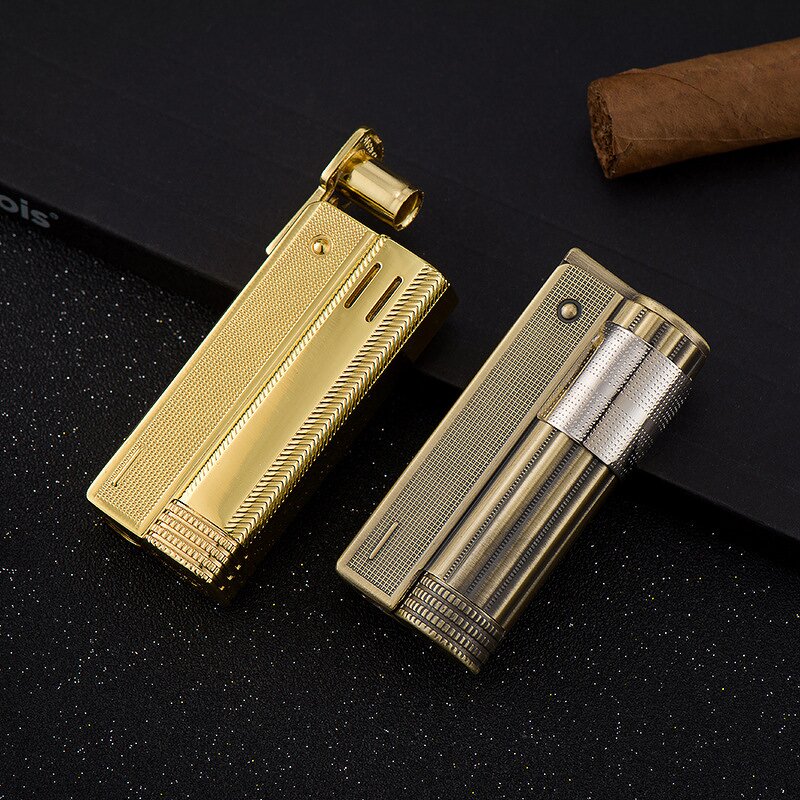 Kerosene Lighter Manufacturer - Classic Retro Metal with Open Flame and Grinding Wheel for Cigarettes Business Gift
