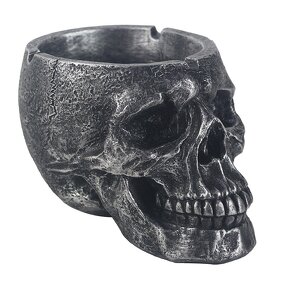 Ashtray Manufacturer - Halloween Ghost Resin Flower Pot Collectible Human Skeleton Statue Buddhist Religious Style