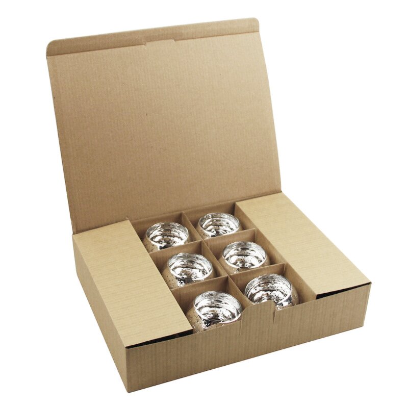 Candle Holders Manufacturer - 12pcs Valentines Dinner Jar Round Mercury Glass Votive for Wedding Centerpieces