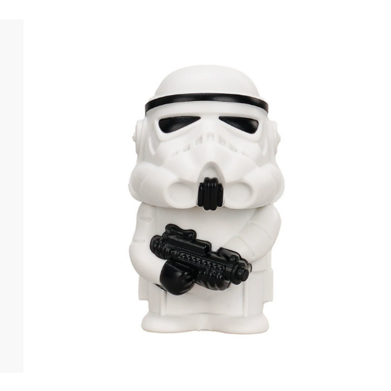 Metal Grinder Manufacturer - Custom Star Wars Themed 3-Chamber Zinc Alloy with Laser Engraved Stormtrooper