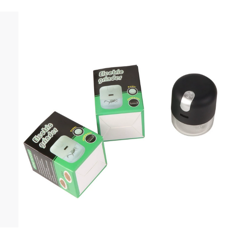 Electric Herb Grinder Manufacturer - USB Rechargeable Portable Modern Square Plastic with Auto-Shutoff
