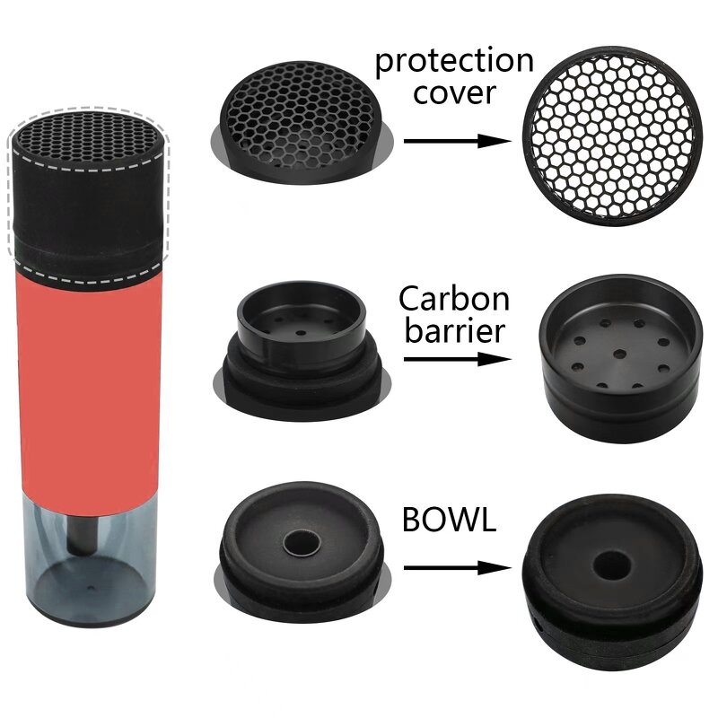 Portable Travel Hookah Manufacturer - Arabian Mini Cup Removable for Cleaning Household Car