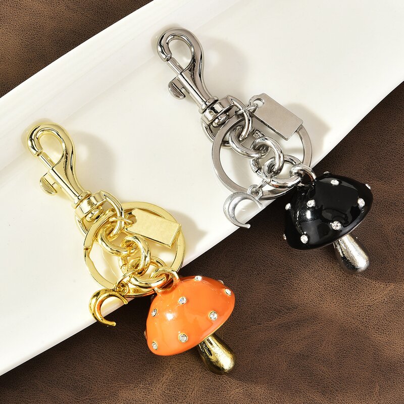 Keychain Manufacturer - Cute Mushroom Bag Pendant Metal for Student