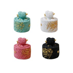 Incense Burner Manufacturer - New Design Romantic Cute Resin Middle Eastern Arab Colorful Small Popular Desktop Bedroom