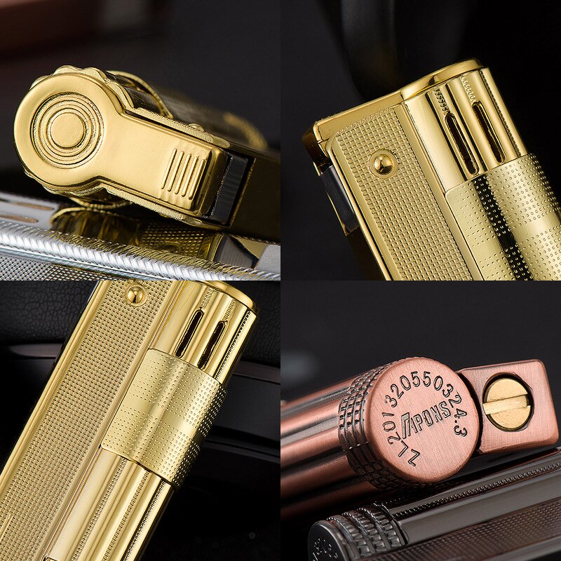 Kerosene Lighter Manufacturer - Classic Retro Metal with Open Flame and Grinding Wheel for Cigarettes Business Gift