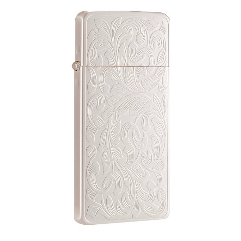 Kerosene Lighter Manufacturer - Zorro ZC5 Gen 2 Ultra-Thin Silver Brushed Metal Finish Modern Design for Everyday Use