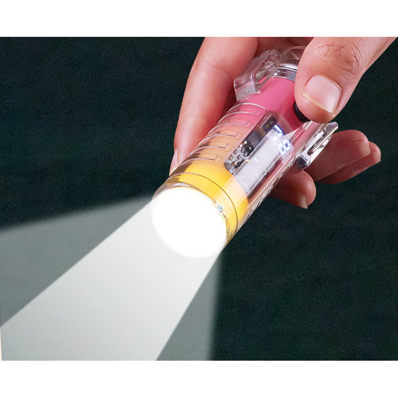 Dual-Use Arc Lighter Manufacturer - Transparent with Type-C Charging LED Flashlight Modern Design USB for Camping Hiking