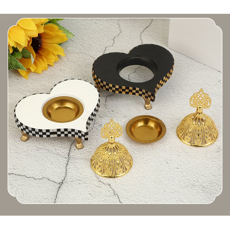 Incense Burner Manufacturer - Hot Sale Resin Metal Crafts Piano Bench Shape Incense Holder Aroma Furnace Home Decoration