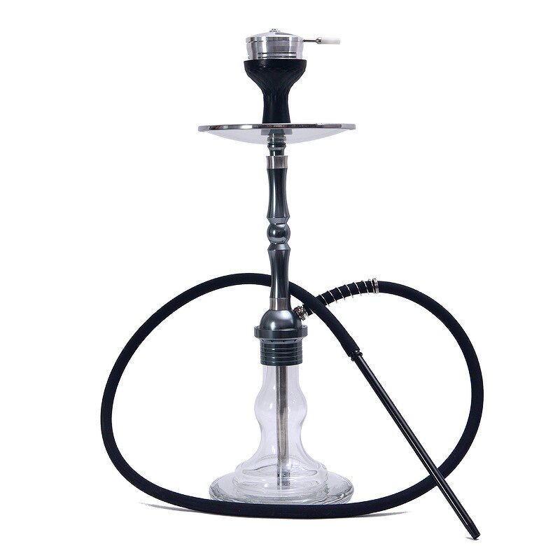 Arab Shisha Manufacturer - Large Size 60cm Single Hose Alloy Rod Set