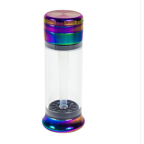 Cigarette Roller Machine Manufacturer - 52mm 2-in-1 Manual Modern Cone Shape Zinc Alloy with Plastic Case and Rolling Box