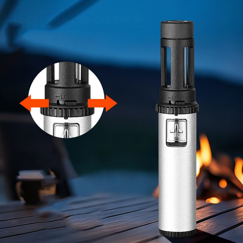Direct Fire Lighters Manufacturer - High-Power Windproof Moxibustion Cigar Ignition for Outdoor Barbecue Spray Guns