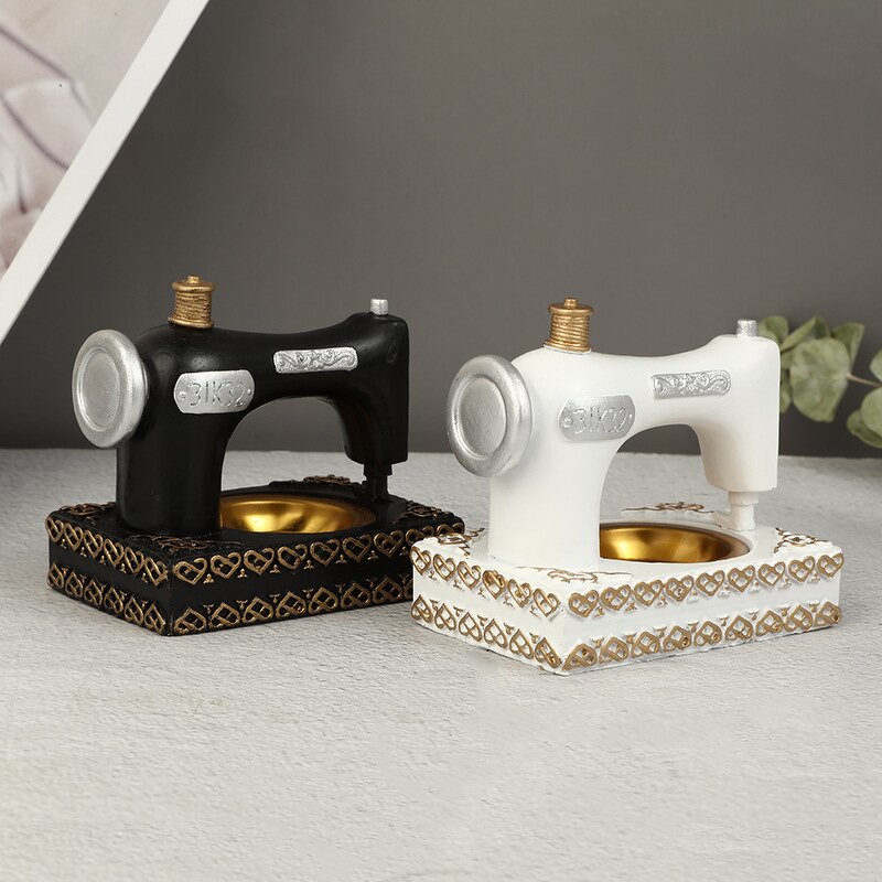 Incense Burner Manufacturer - Hot Sale Resin Sewing Machine Shape Home Decoration Aromatherapy Stove Ornament