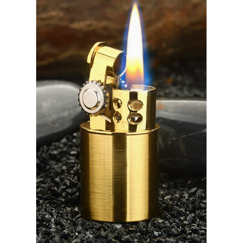Cigar Lighter Manufacturer - Portable Retro Metal with Grinding Wheel Kerosene Retro for Cigarette