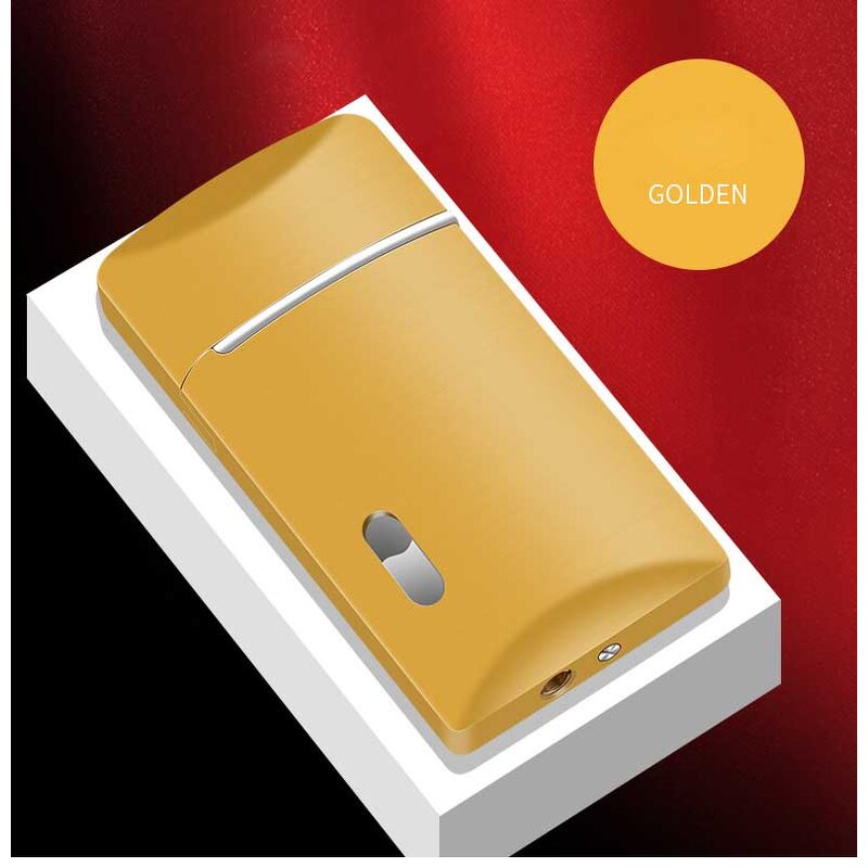 Metal Lighter Manufacturer - Ultra-thin Blue Flame Windproof Butane Gas