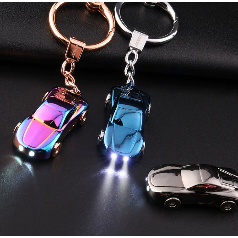 Key Chain Manufacturer - Jobon Wholesale Accessories Bulk Car in Circle Pattern Woven Zinc Alloy for Resale