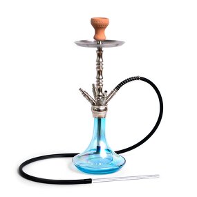 Hookah Set Manufacturer - Large Size Four Pipe Stainless Steel Metal Color
