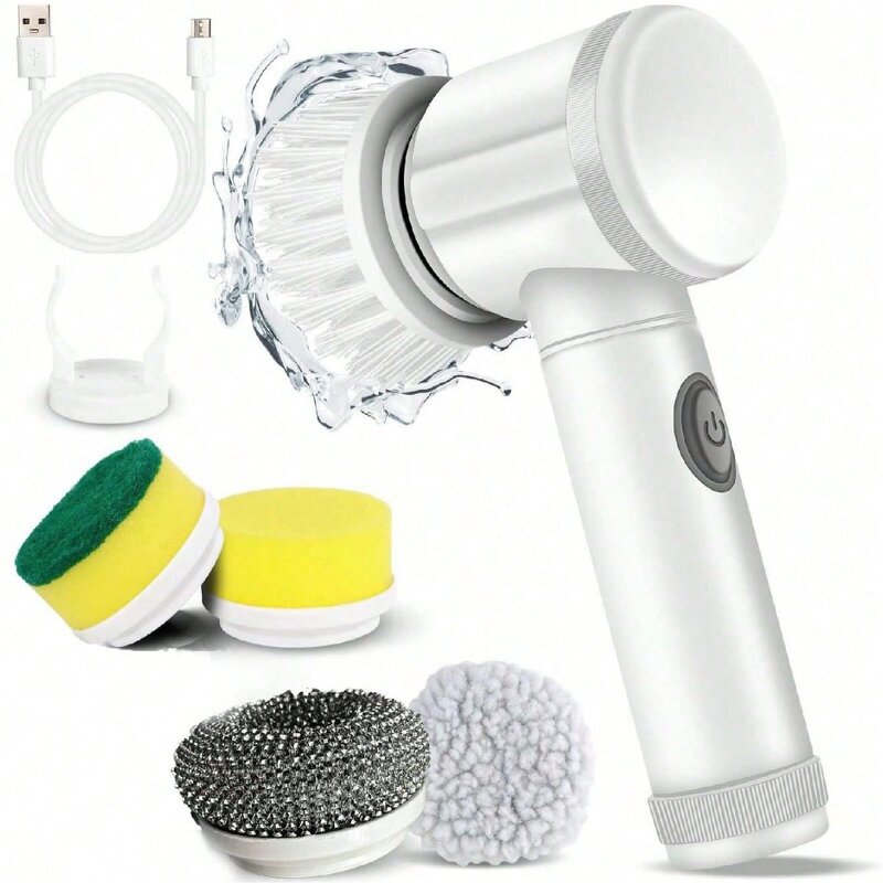 Electric Cleaning Brush Manufacturer - Handheld Kitchen Dishbrush for Bathroom Sink Tile