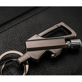 Multi-Functional Lighter Manufacturer - Outdoor Waterproof Kerosene Classic Design Metal Matchstick with Opener and Keychain