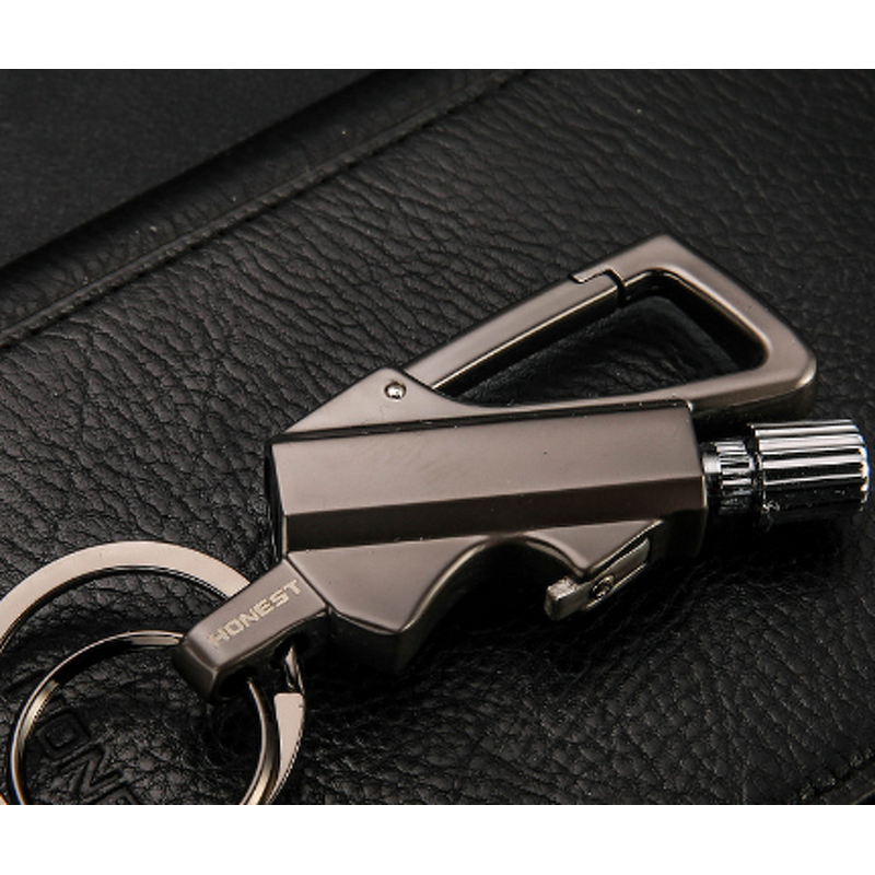 Multi-Functional Lighter Manufacturer - Outdoor Waterproof Kerosene Classic Design Metal Matchstick with Opener and Keychain