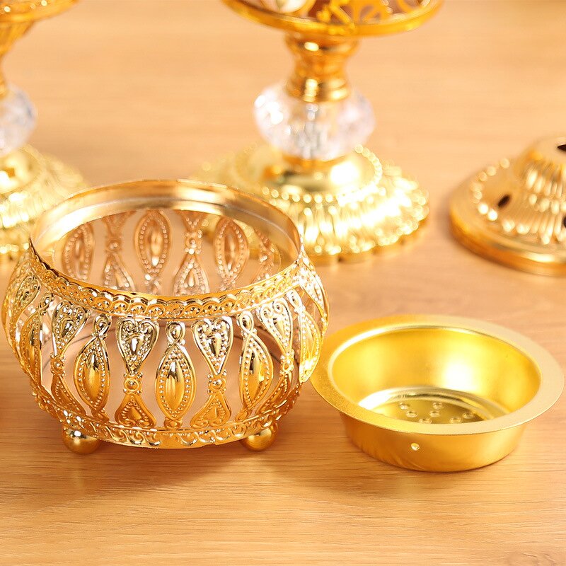 Incense Burner Manufacturer - Creative and Fashionable European-Style Family Metal Crafts Home Simple Decoration