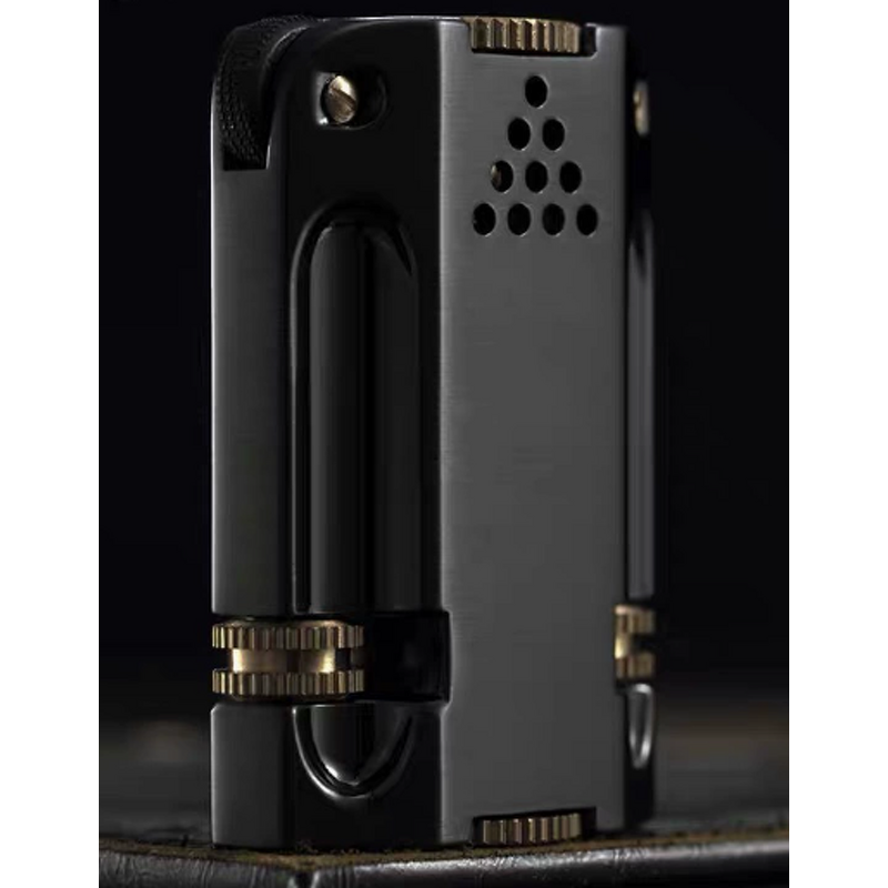 Brass Lighter Manufacturer - ZORRO Z546 Armor Style Retro Windproof Kerosene Pocket Customizable for Business Gifts