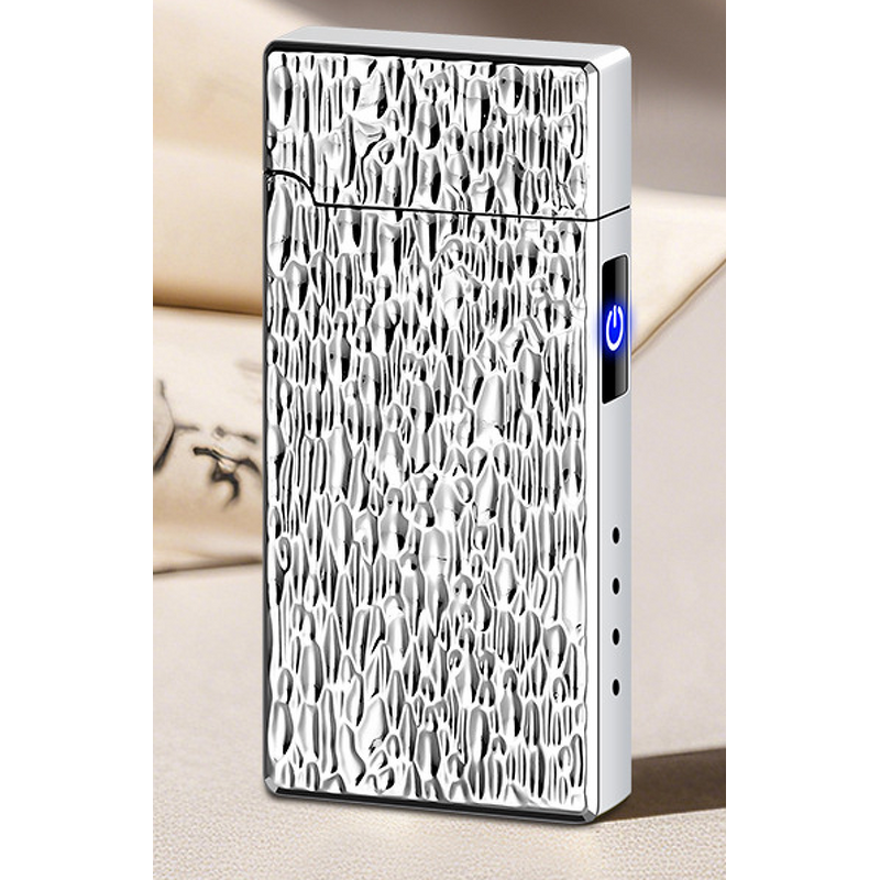 USB Rechargeable Dual Arc Lighter Manufacturer - Plasma Electric Windproof with Induction Charging and Loud Arc for Cigarettes