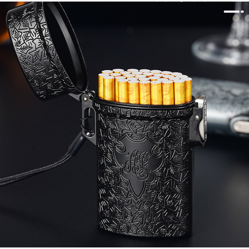 Cigarette Case Manufacturer - Waterproof 20-Capacity Retro Metal Peaky Blinders Style Classic Design for Men